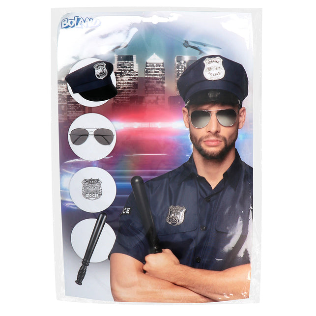 Boland Politie accessoires verkleed set