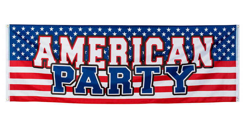 Boland Polyester banner 'American party'