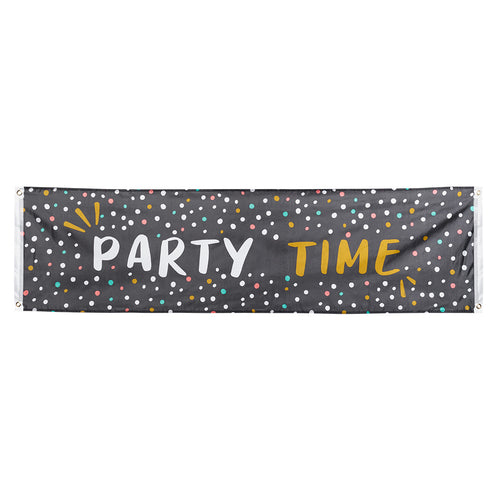 Boland Polyester banner 'Party time'