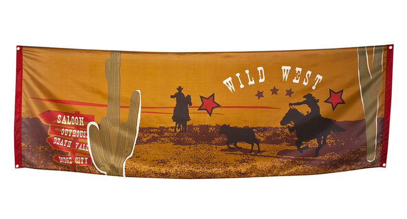 Boland Polyester banner 'Wild West'