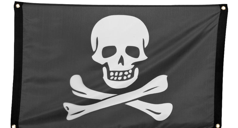 Boland Polyester vlag Piraten classic