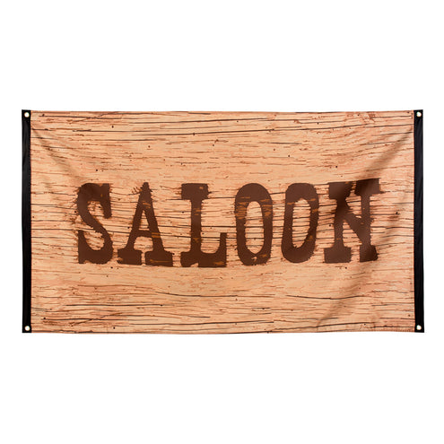 Boland Polyester vlag Wild West 'Saloon'