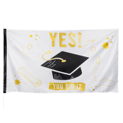 Boland Polyester vlag 'Yes you did it'