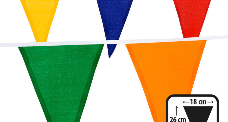 Boland Polyester vlaggenlijn multikleur