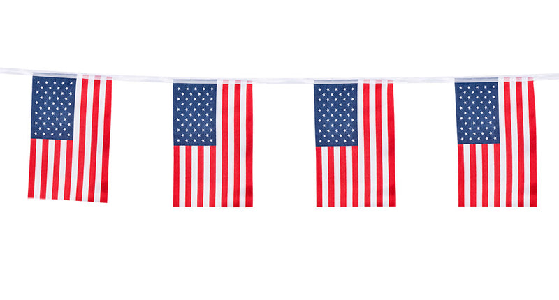 Boland Polyester vlaggenlijn USA