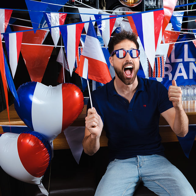 Boland Polyester zwaaivlag Frankrijk
