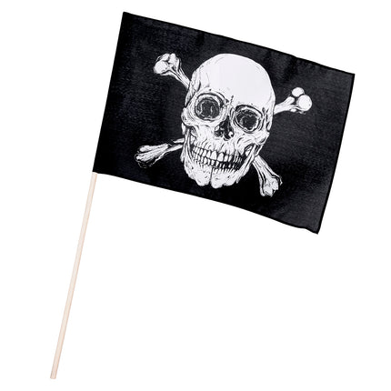 Boland Polyester zwaaivlag Piraten classic