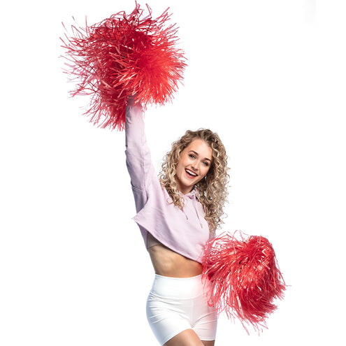 Boland Pompom deluxe rood