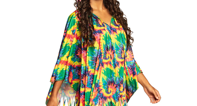 Boland Poncho hippie psychedelic