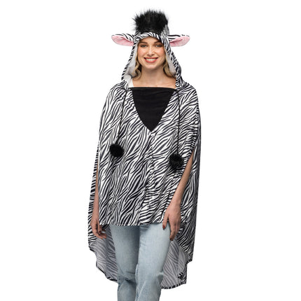 Boland Poncho Zebra