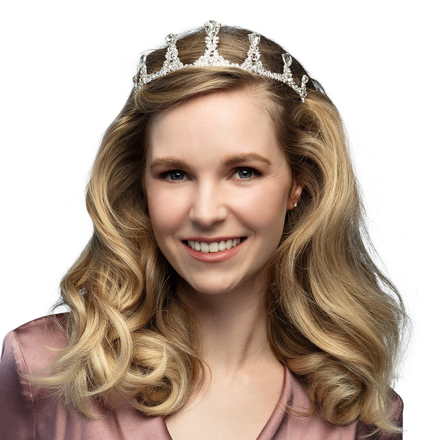 Boland Prinsessen metalen tiara Royal Caroline