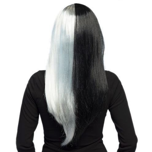 Boland Pruik Evil temptress zwart wit