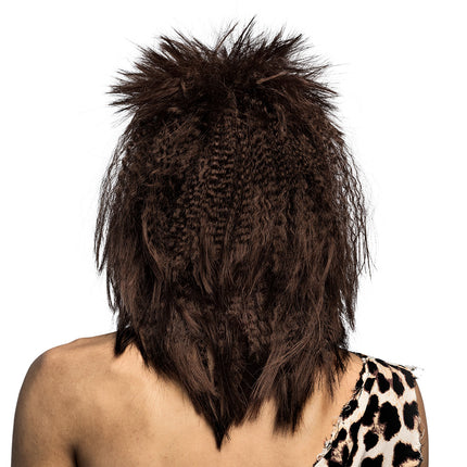 Boland Pruik Holbewoner bruin met baard