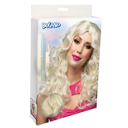 Boland Pruik Jody blonde krul