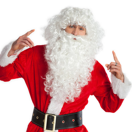 Boland Pruik Kerstman met lange baard