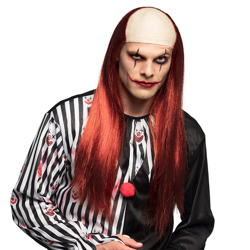Boland Pruik Killer clown kaal hoofd