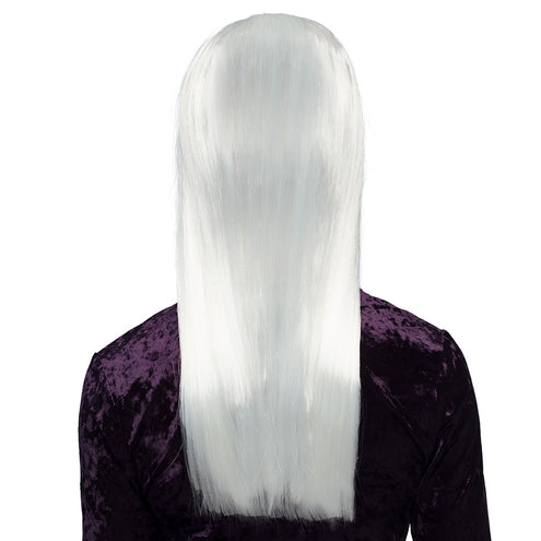 Boland Pruik lang haar wit Heks
