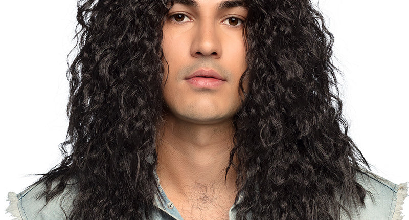 Boland Pruik Mick zwart