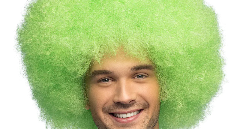 Boland Pruik Sugar afro neon groen