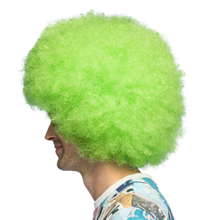 Boland Pruik Sugar afro neon groen