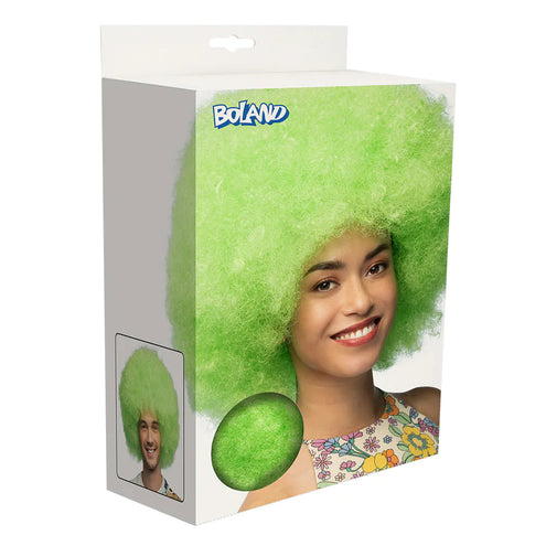 Boland Pruik Sugar afro neon groen