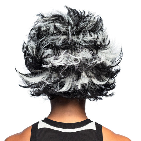 Boland Pruik Wild Wanda zwart grijs