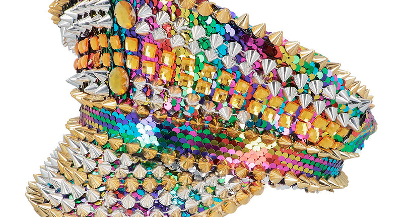 Boland Regenboog pet Pride met studs