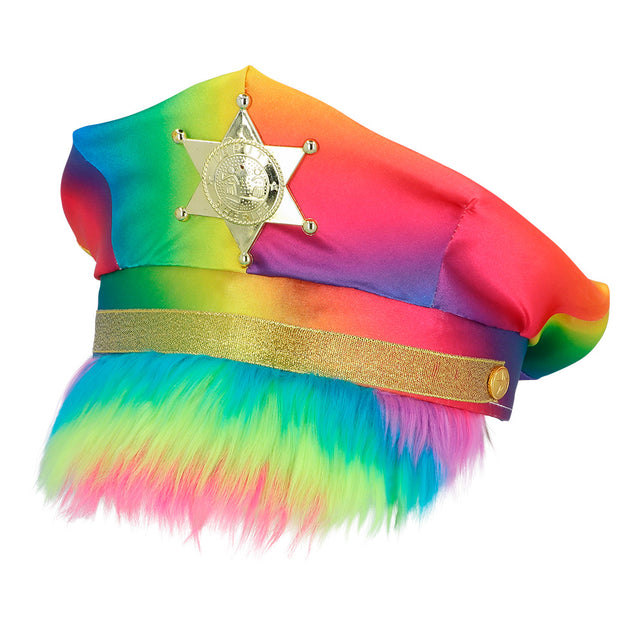 Boland Regenbooghoed met plushe