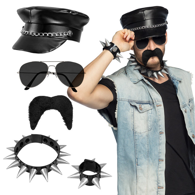 Boland Rocker accessoires verkleed set