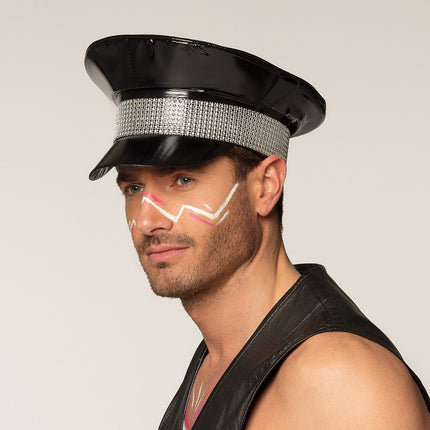 Boland Rocker pet zwart glitters