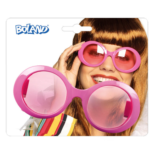 Boland Roze bril disco Jackie neon