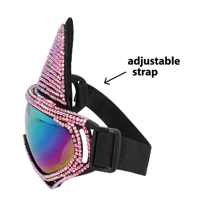 Boland Roze party skibril Glam cat (apres-ski)