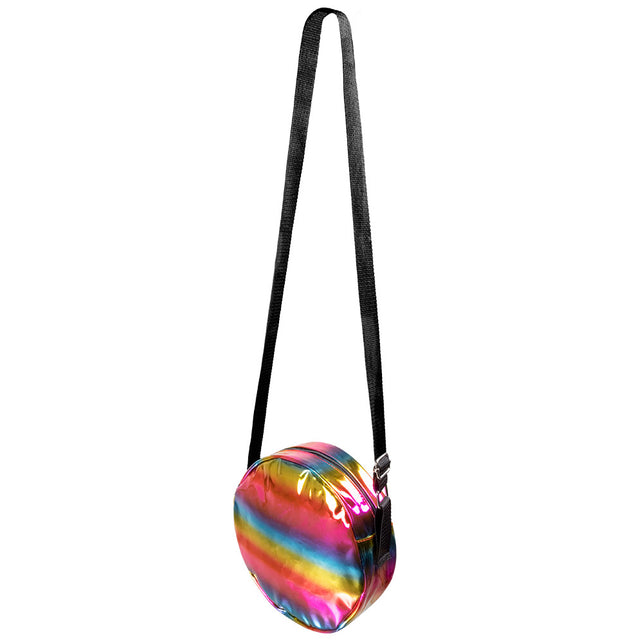 Boland Schoudertasje Holo regenboog