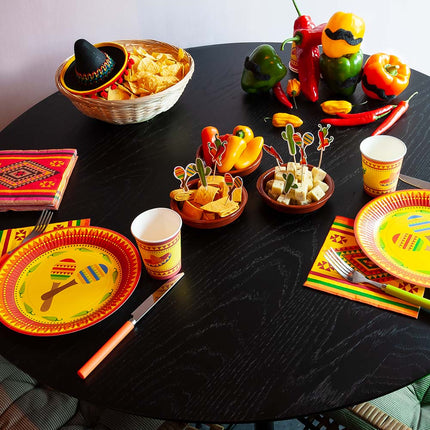 Boland Set 10 papieren bekertjes Mexico