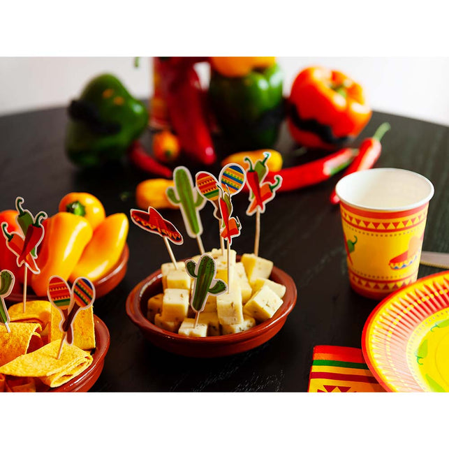 Boland Set 10 papieren bekertjes Mexico