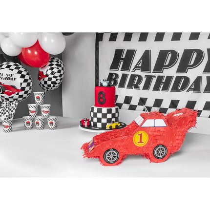 Boland Set 10 papieren bekertjes Racing