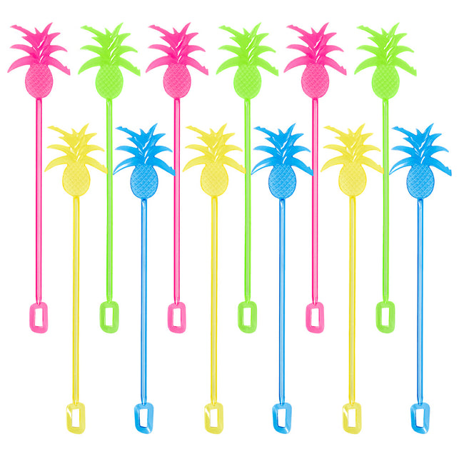 Boland Set 12 roerstokjes Ananas