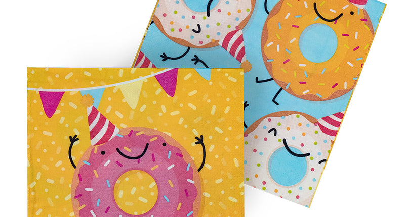 Boland Set 20 papieren servetten Donut