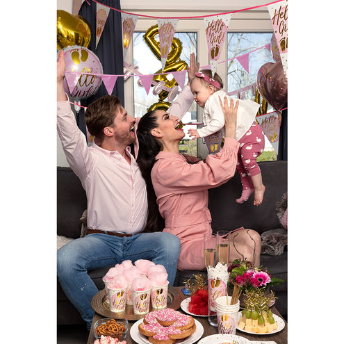 Boland Set 20 papieren servetten 'Hello girl!'