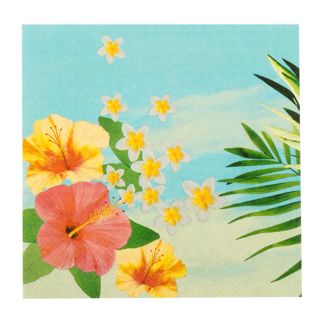 Boland Set 20 papieren servetten Paradise