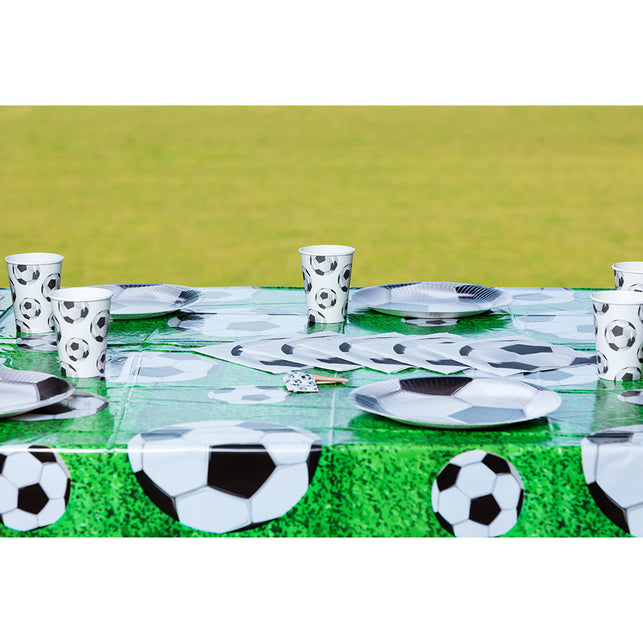 Boland Set 20 papieren servetten Voetbal