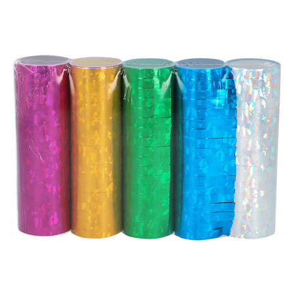 Boland Set 5 papieren serpentines Holografisch