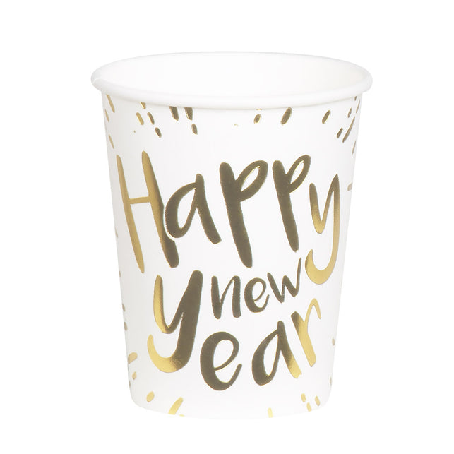 Boland Set 6 bekertjes 'Happy new year'