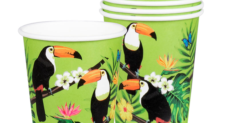 Boland Set 6 bekertjes Toekan