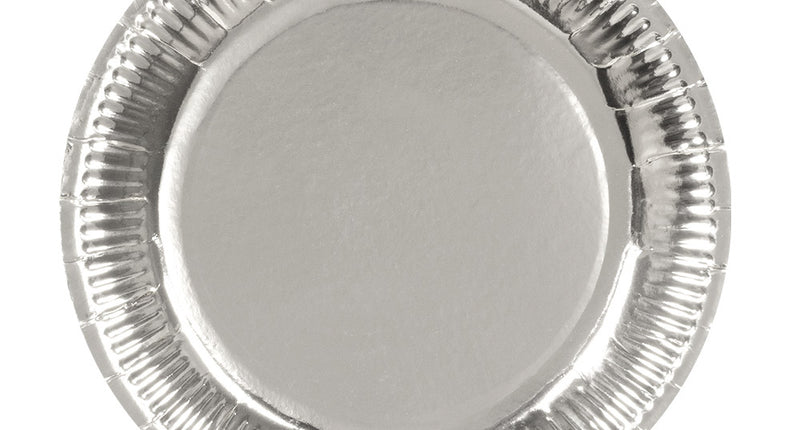 Boland Set 6 bordjes zilver