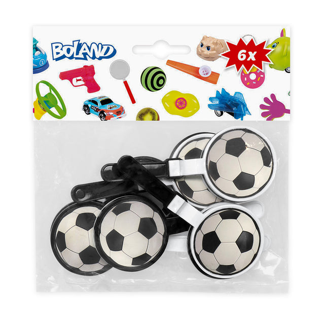 Boland Set 6 handklappers Voetbal