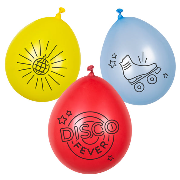 Boland Set 6 latex ballonnen 'Disco fever'