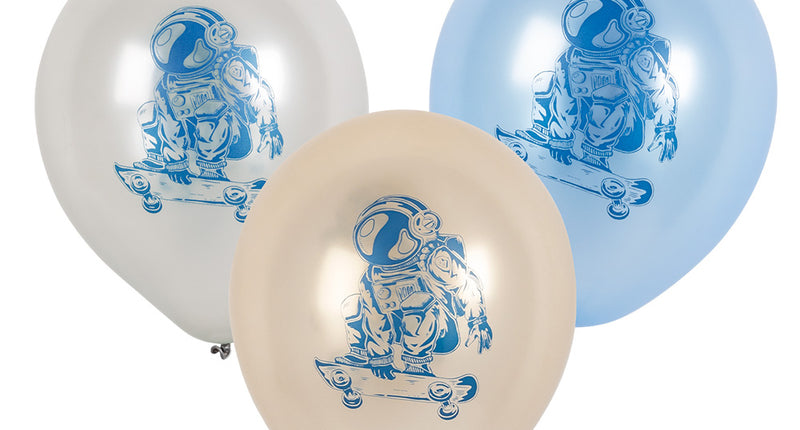 Boland Set 6 latex ballonnen Space