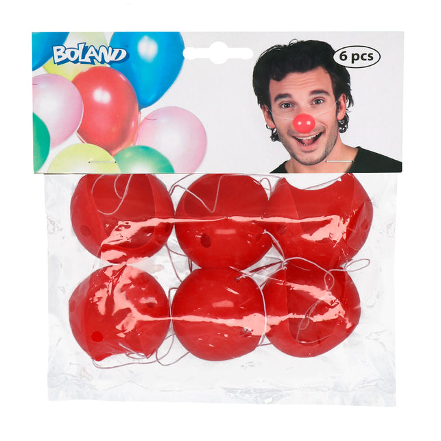 Boland Set 6 neuzen clown