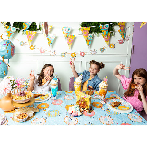 Boland Set 6 papieren rietjes Donut